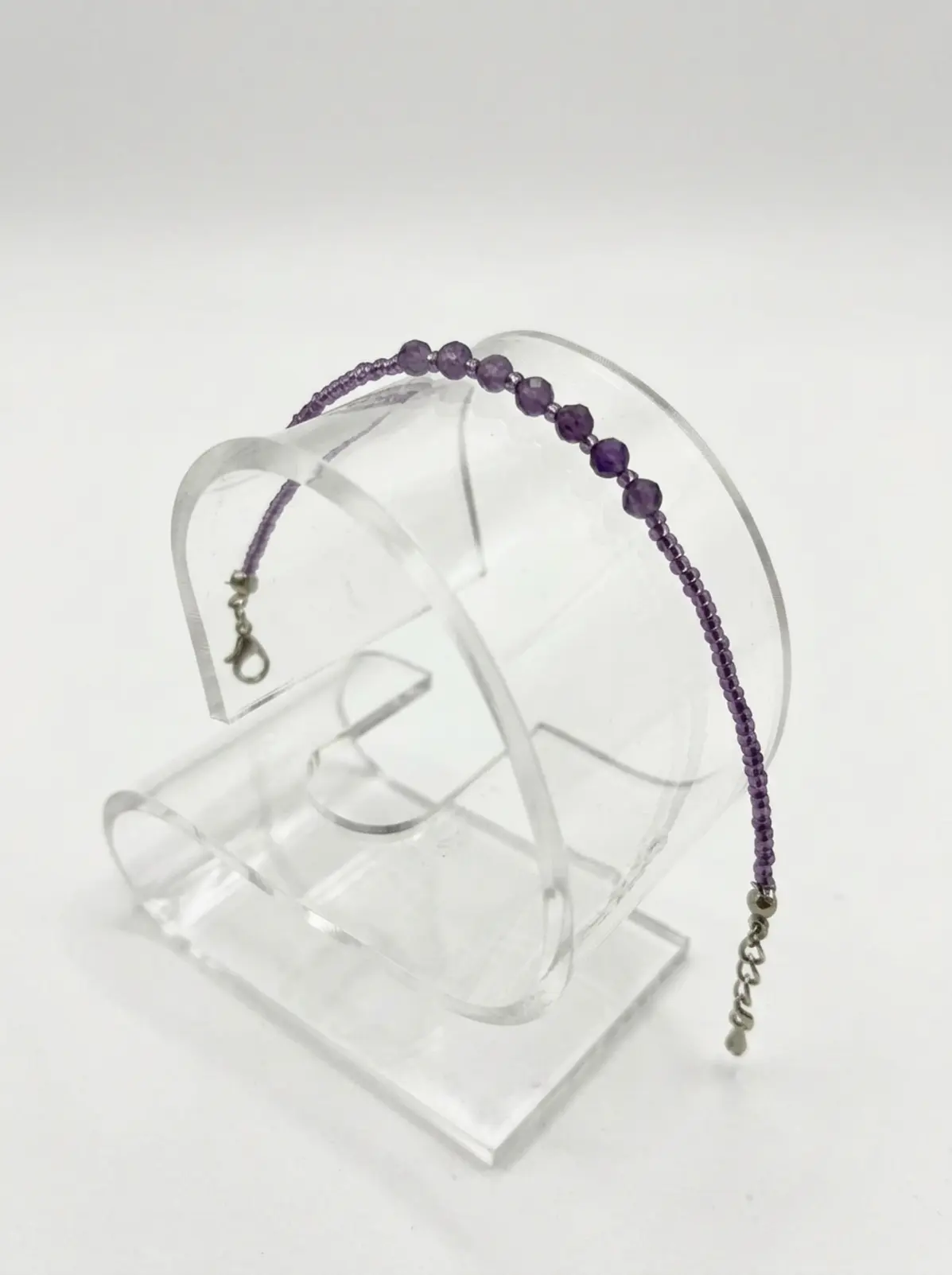 Pulsera Checa color violeta